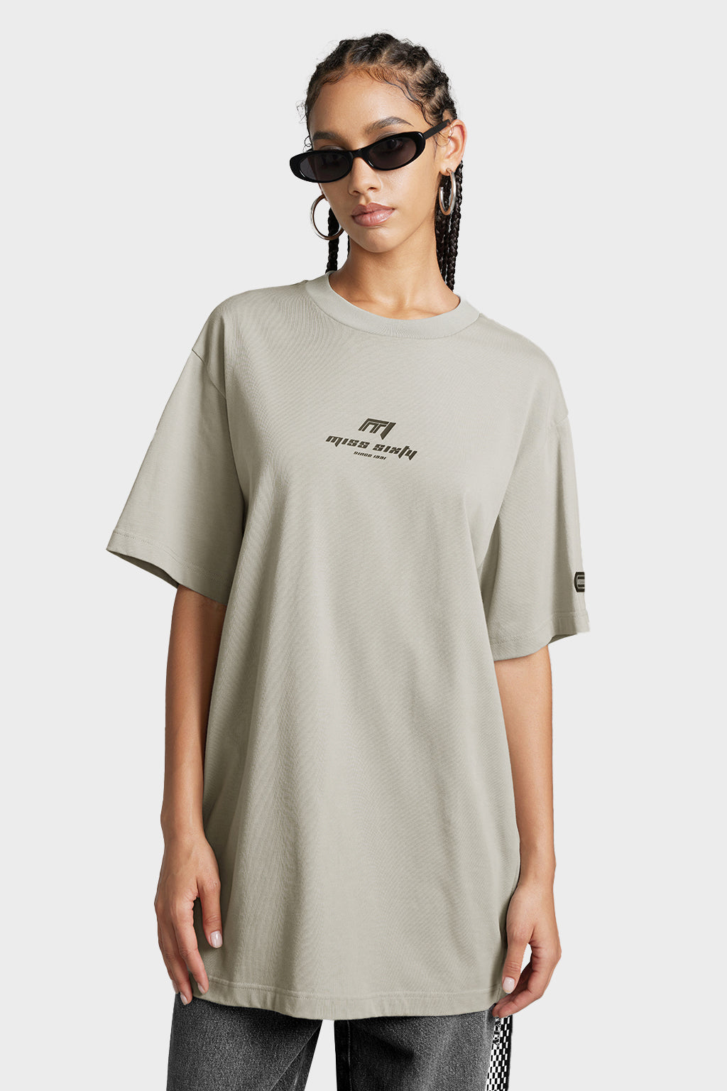 Relaxed Short Sleeves T-Shirt With Racing-Inspired Print Regular price
